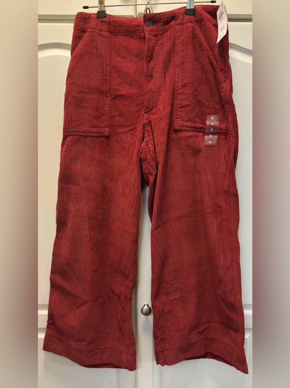 Abercrombie & Fitch Corduroy Wide-Leg Pants